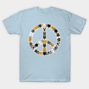 Peace through Cats T-Shirt